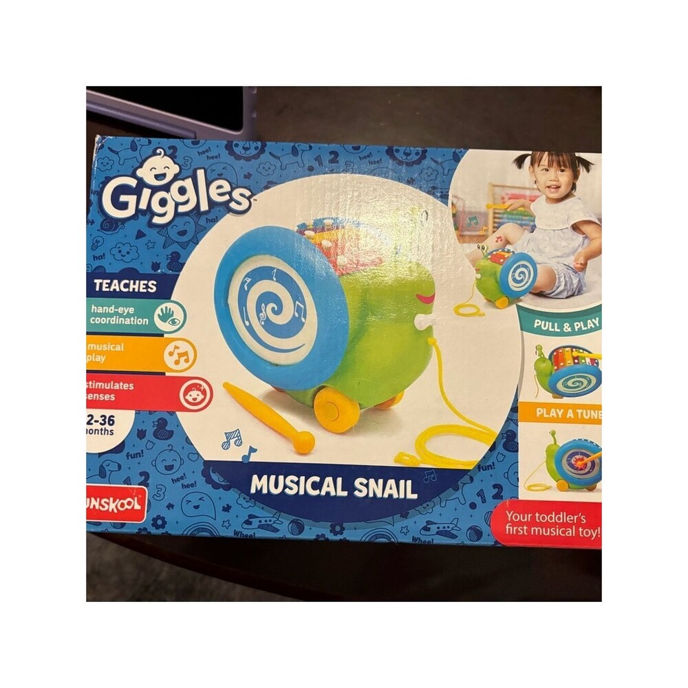 Funskool Giggles Musical Snail, Multi Color